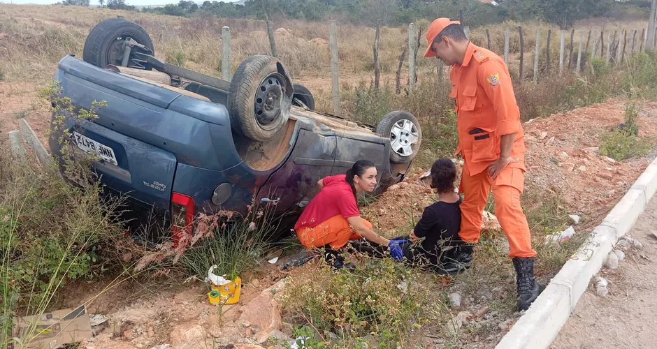 Motorista de Palmeira dos Índios sofre acidente na AL 115, em Arapiraca