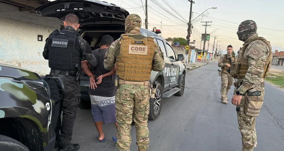 Mais de 20 são presos em operação para desarticular organização criminosa com atuação em AL e PE