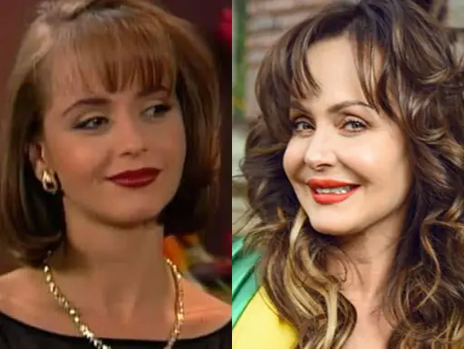 Gabriela Spanic no papel de "A usurpadora" e atriz atualmemnte