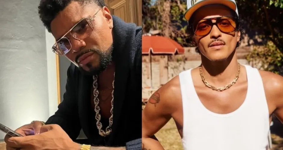 Naldo afirma que ensinou português a Bruno Mars para shows no Brasil