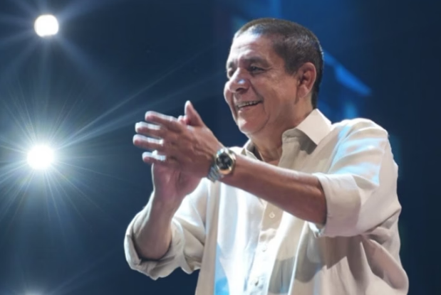 Zeca Pagodinho transforma último show em celebração familiar