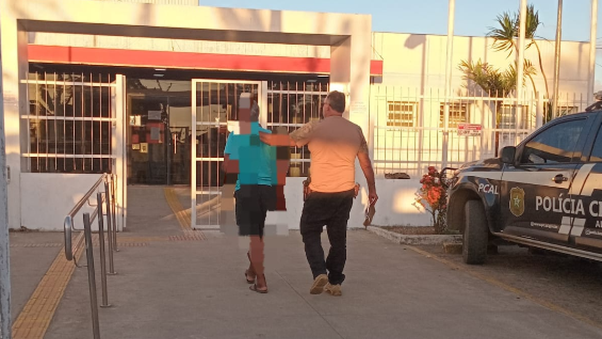 Idoso acusado de estuprar a própria neta é preso no interior de Alagoas