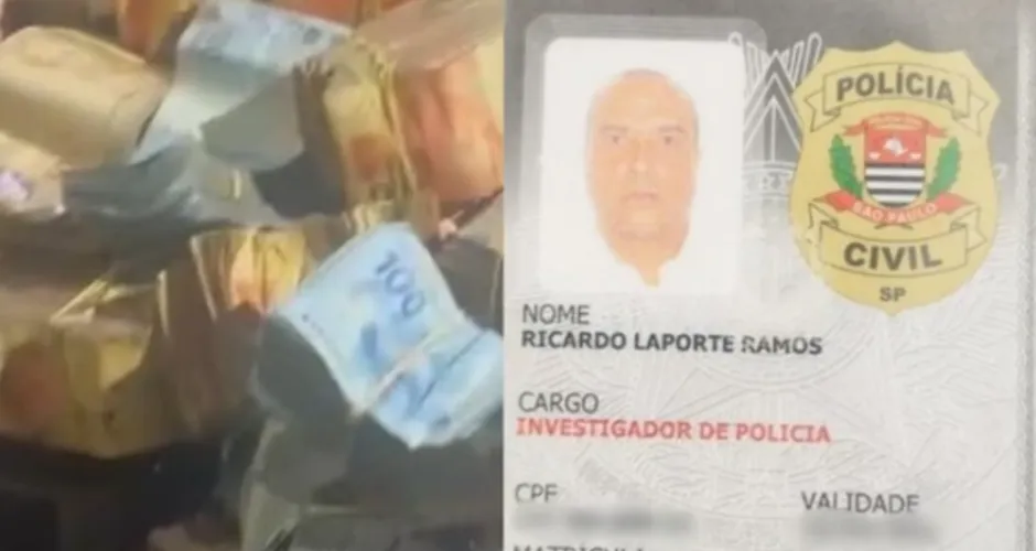 Corregedoria investiga policial que levava R$ 800 mil em porta-luvas