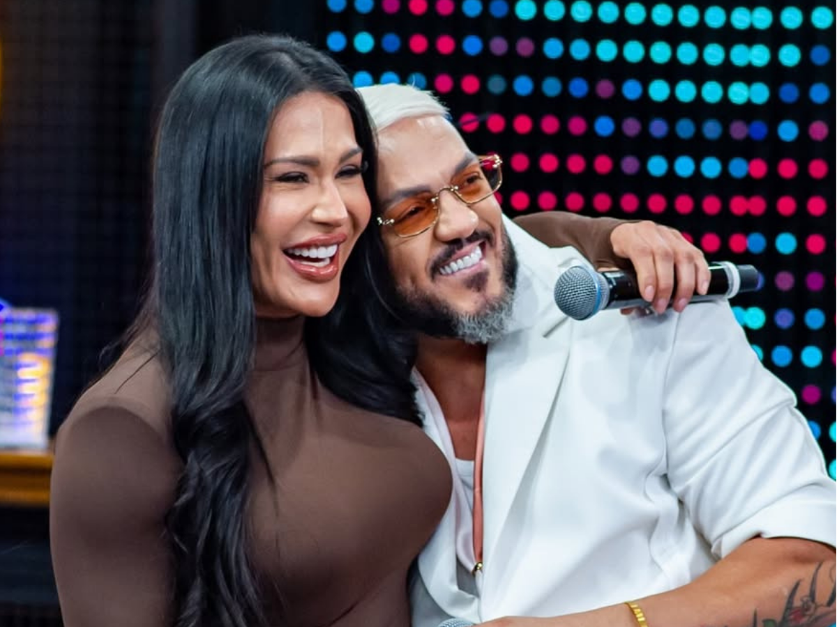 Gracyanne abre o jogo sobre familiares de Belo em sua casa: “Até quando quiserem”