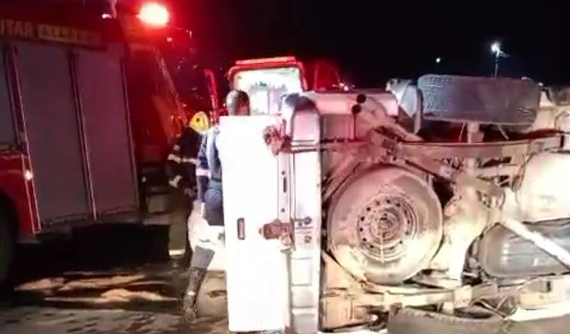 Cinco ficam feridos em acidente de trânsito na AL 115 em Igaci; condutor embriagado foi detido