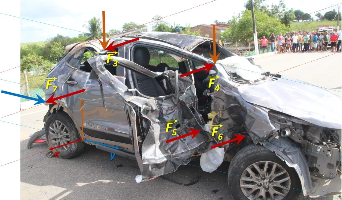 Motorista estava a mais de 100 km/h em acidente de Feira Grande