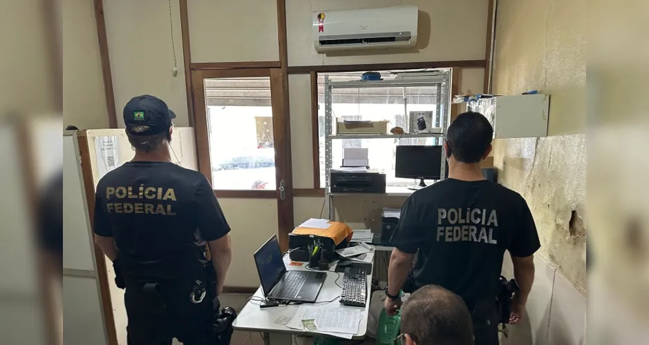 Lan house foi alvo de operação da Polícia Federal. | Foto: Polícia Federal