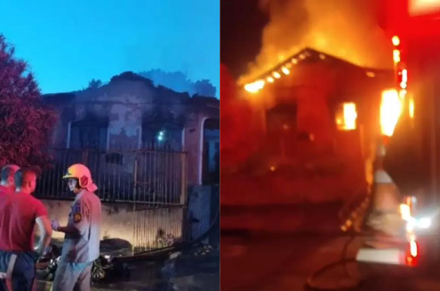 Pai entra em casa que está pegando fogo para tentar salvar filha autista e os dois morrem