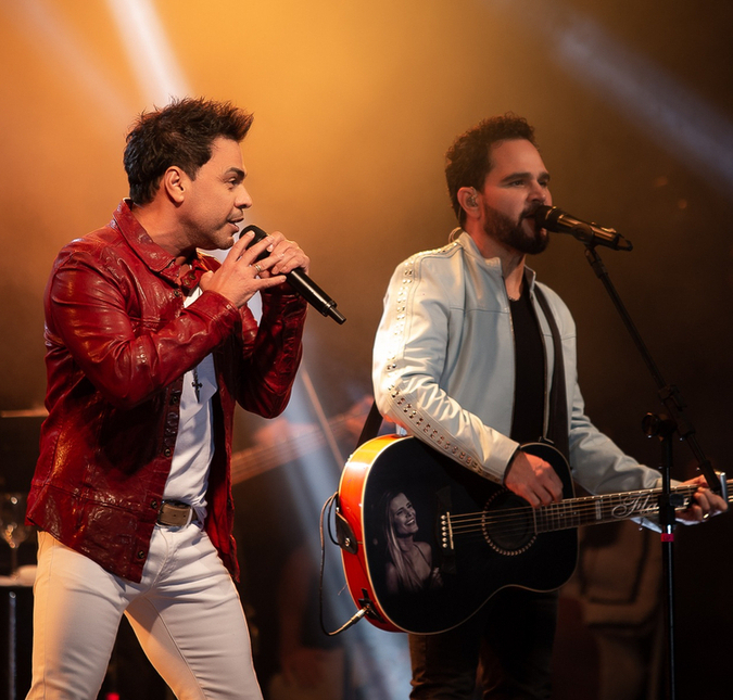 Zezé Di Camargo e Luciano não se falam em bastidores de show