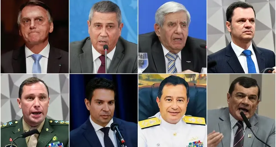 STF ouvirá Bolsonaro e outros 7 réus em ação penal