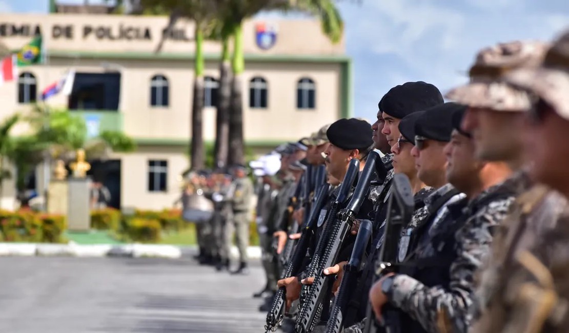 PMAL apreende 20 armas e mais de 10kg de drogas em Alagoas na primeira semana de dezembro