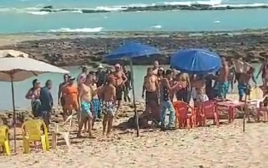 Banhista baleado na Praia da Sereia morre no HGE