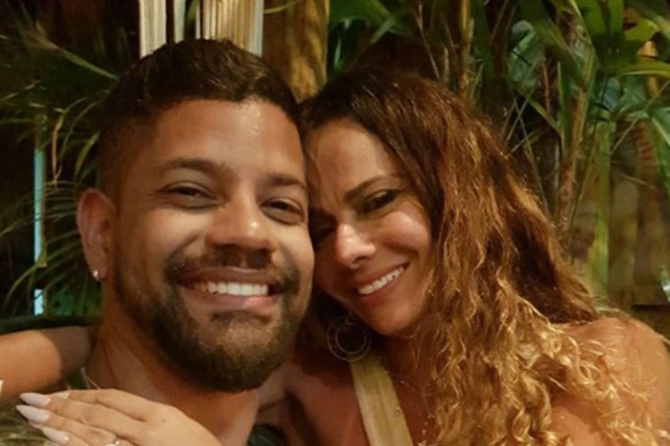 Viviane Araújo mostra primeira foto com o recém-nascido Joaquim