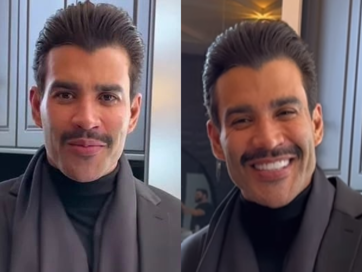 Gostaram? Gusttavo Lima tira barba e deixa só o bigode