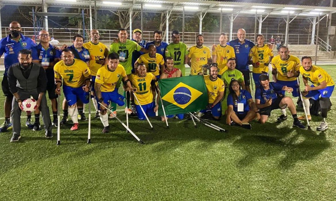 No futebol adaptado, Brasil também é potência entre amputados