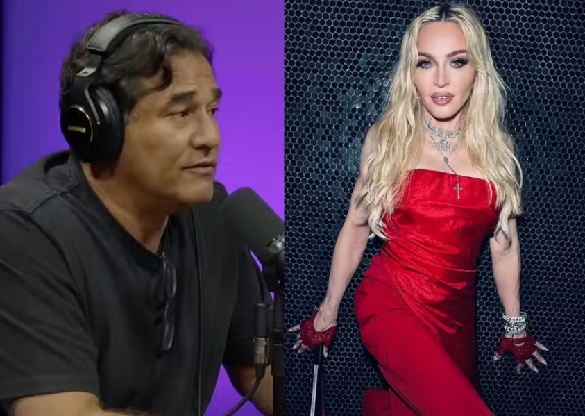 Luciano Szafir revela proposta inusitada de Madonna: 'Ia ficar de calcinha e sutiã'