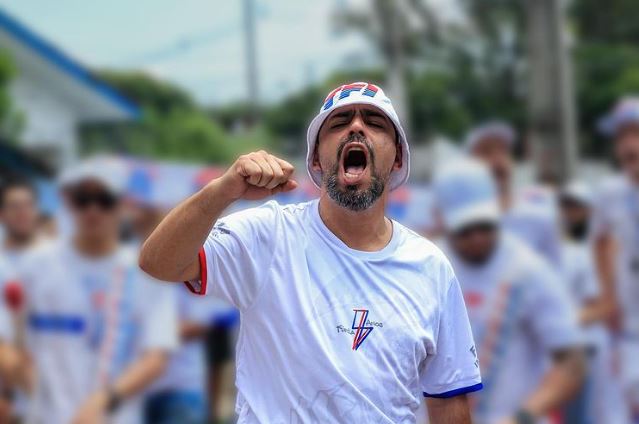 Mauro Urbim, presidente da torcida Fúria Independente, do Paraná Clube — Foto: Divulgação/Fúria