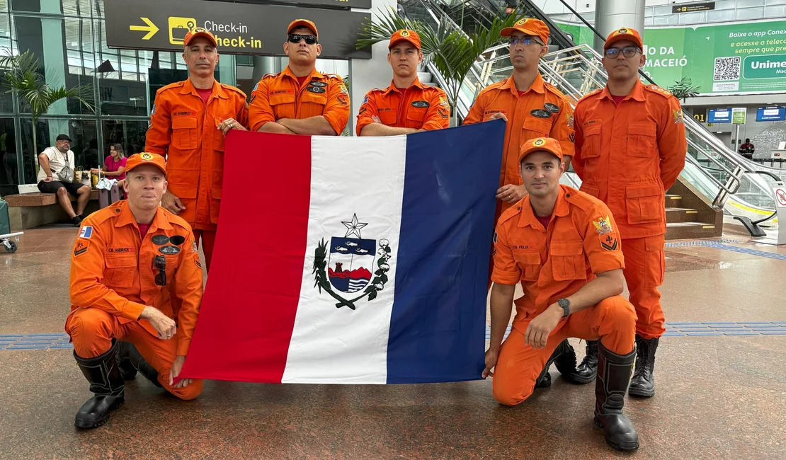 Governo de Alagoas envia bombeiros para o combate às queimadas no norte do Brasil