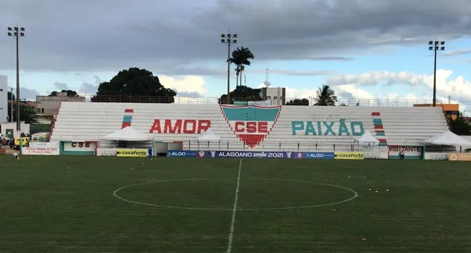 Estádio Juca Sampaio, em Palmeira dos Índios — Foto: Augusto Oliveira