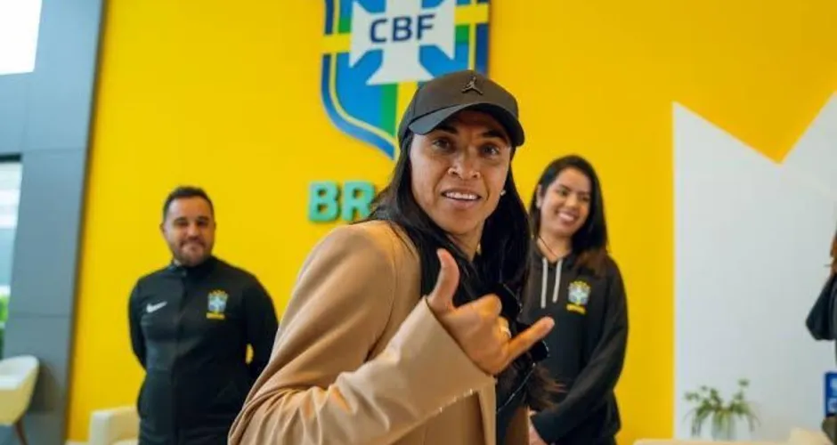 Marta se apresenta e Seleção Feminina fica completa para Paris 2024