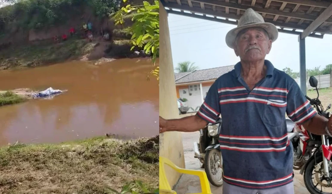 Idoso é encontrado morto às margens do Rio Itiúba, em Olho D'Água Grande