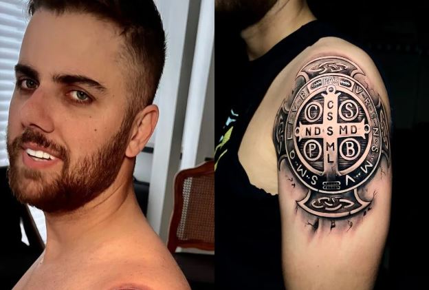 Zé Neto faz primeira tatuagem e escolhe oração: “Para afastar o mal”