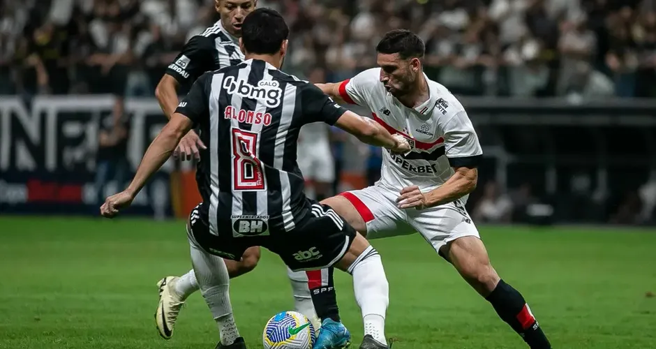 São Paulo empata com o Atlético-MG e está eliminado da Copa do Brasil