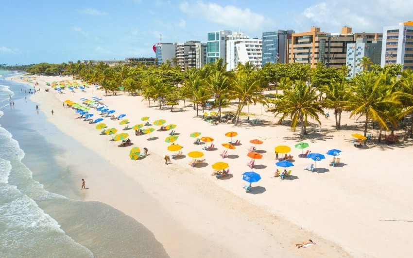 Maceió é o destino mais vendido do Brasil nos primeiros meses de 2024