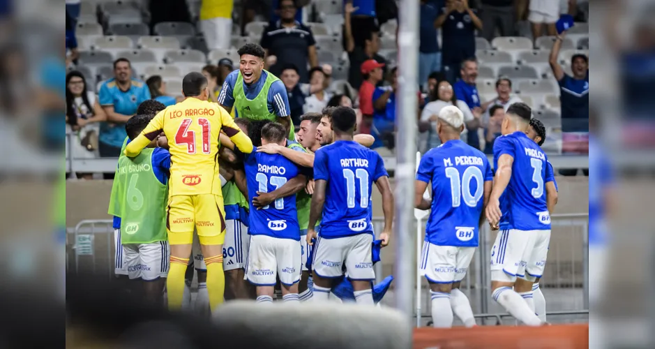 Cruzeiro conseguiu vitória importante contra o Botafogo | Foto: Gustavo Aleixo/Cruzeiro