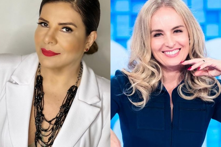 Mara Maravilha e Angélica – Foto: Montagem Área VIP/Instagram