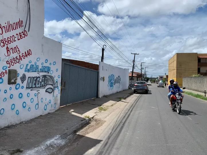 Acidente acontece em Lava a jato na Zona Norte de Natal — Foto: Gustavo Brendo/Inter TV Cabugi