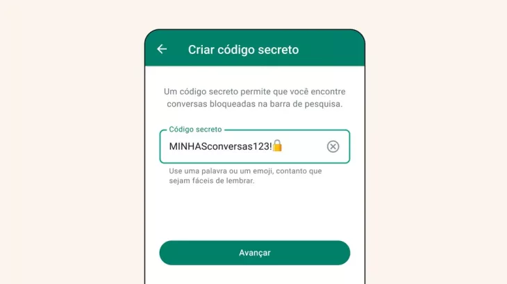 WhatsApp lança recurso de código secreto para proteger conversas; veja como vai funcionar