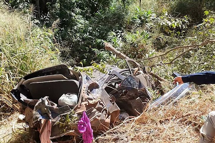 Acidente mata 5 pessoas da mesma família em rodovia de Goiás