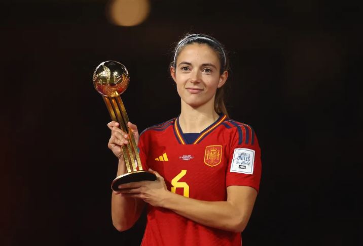 Aitana Bonmatí eleita a melhor jogadora da Copa do Mundo Feminina 2023