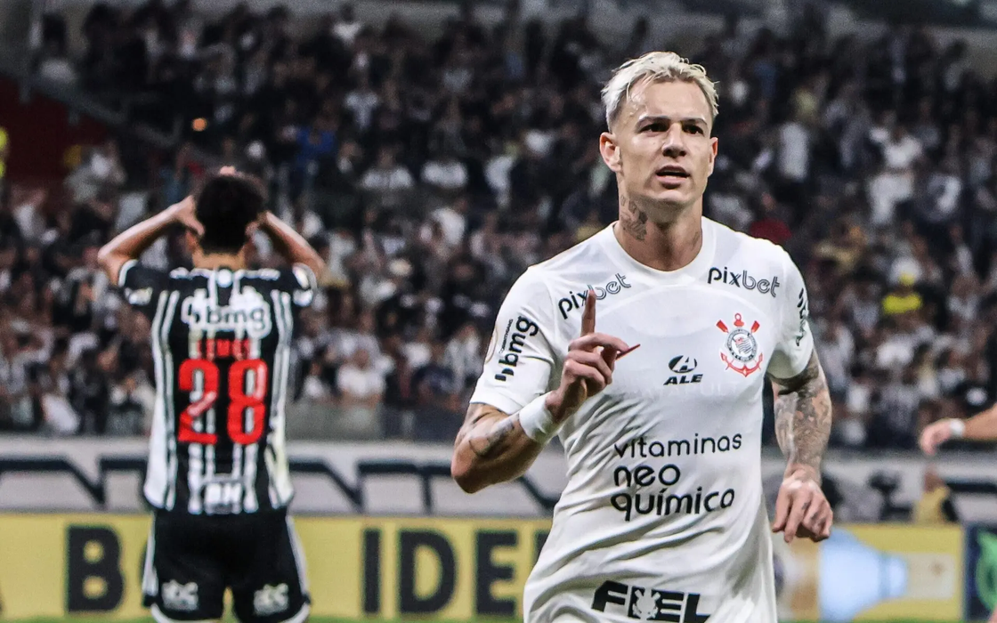 Corinthians vence o Atlético-MG no Brasileirão: 1 a 0