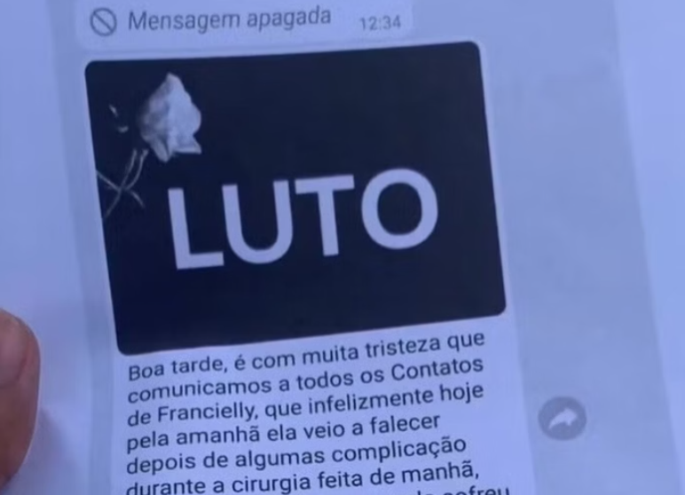 Jovem dá golpe em pizzaria e finge estar morta ao ser cobrada: “Luto”