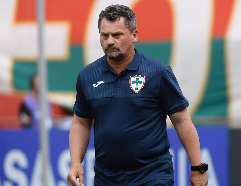 Fábio Matias, técnico da Portuguesa — Foto: Divulgação | Portuguesa SAF