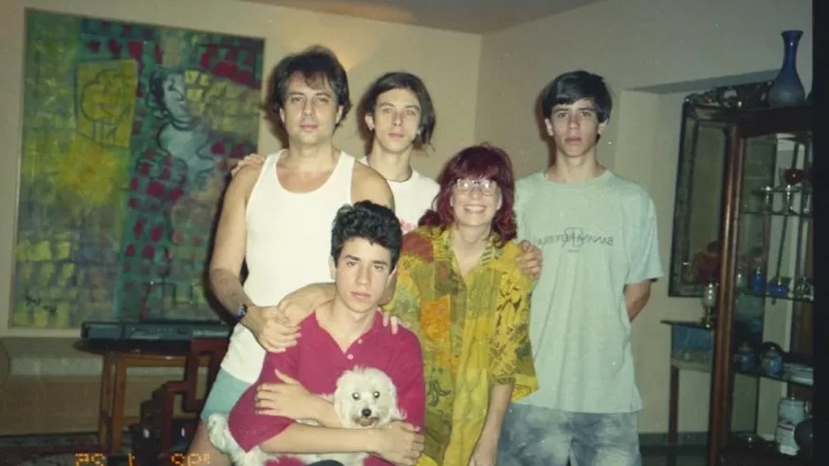 Rita Lee e família - Arquivo Pessoal