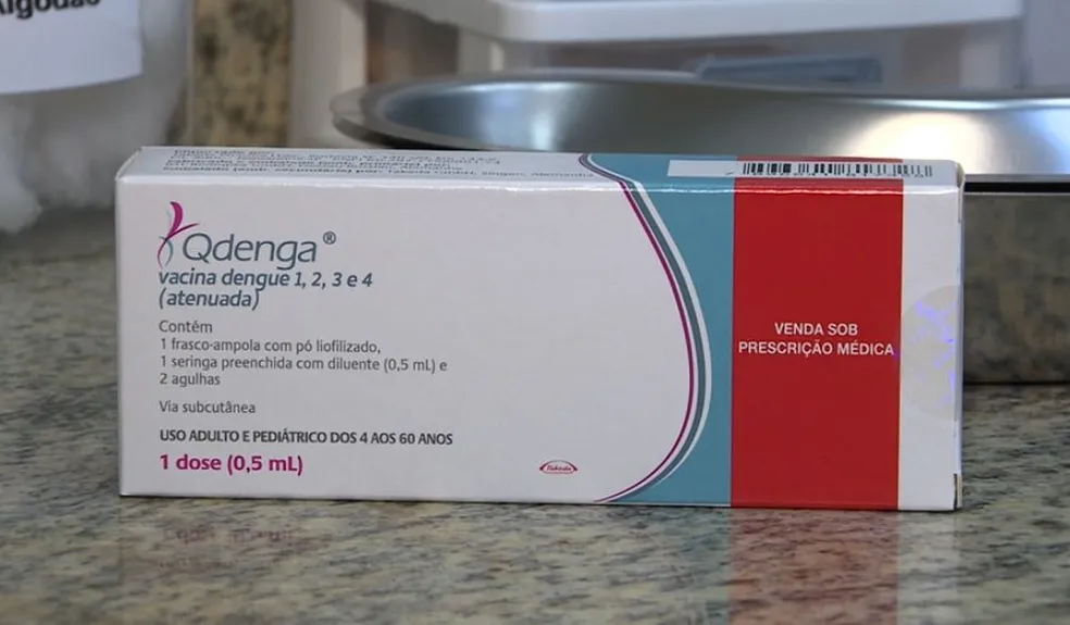 Vacina contra a dengue Qdenga foi aprovada pela Anvisa — Foto: Reprodução EPTVVacina contra a dengue Qdenga foi aprovada pela Anvisa — Foto: Reprodução EPTV