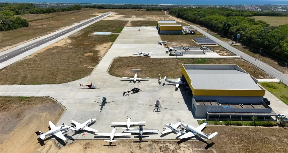 Festas de fim de ano lotam hangares de voos particulares nos aeroportos de Alagoas