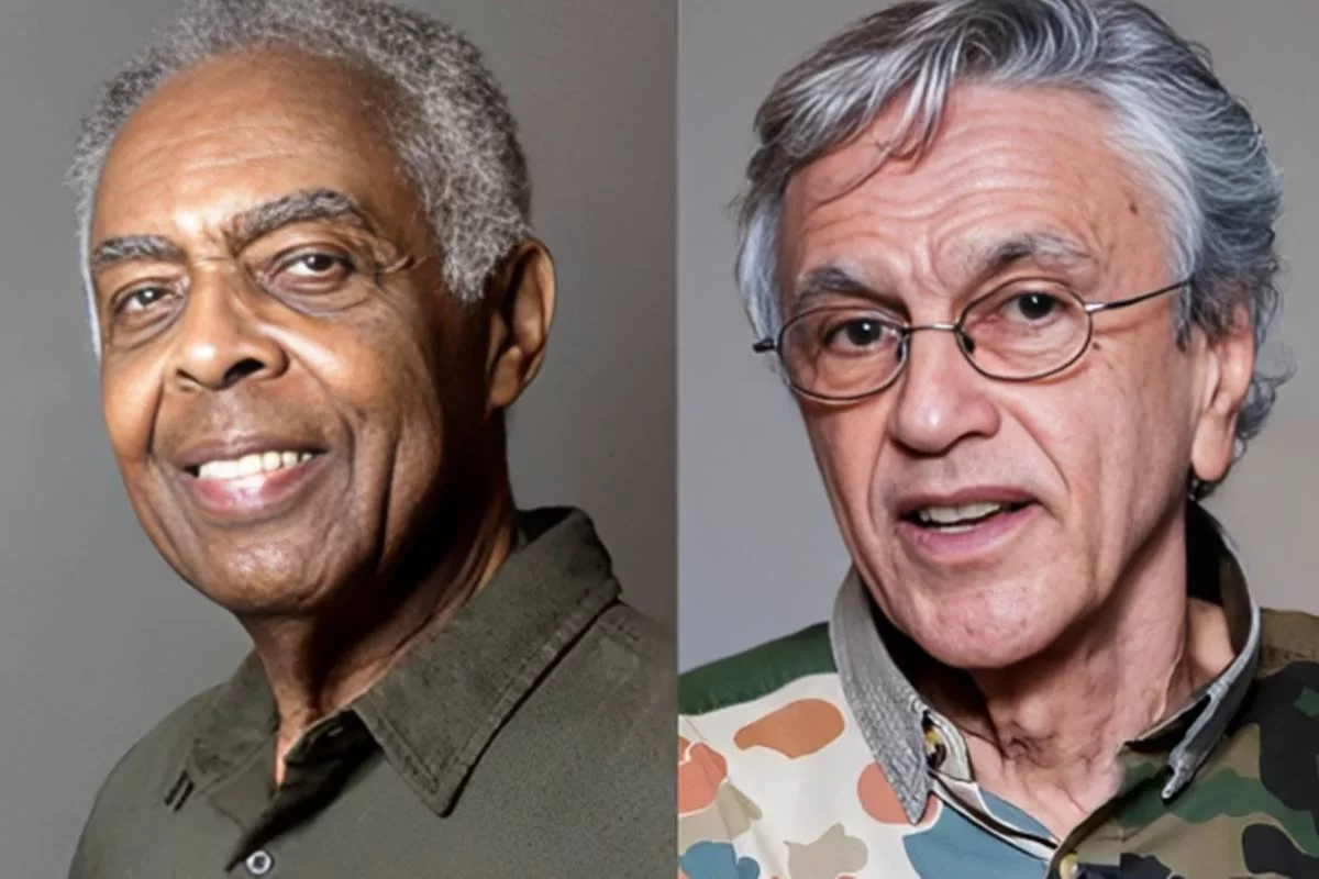 Caetano Veloso encrenca com Gilberto Gil por uso indevido de imagem