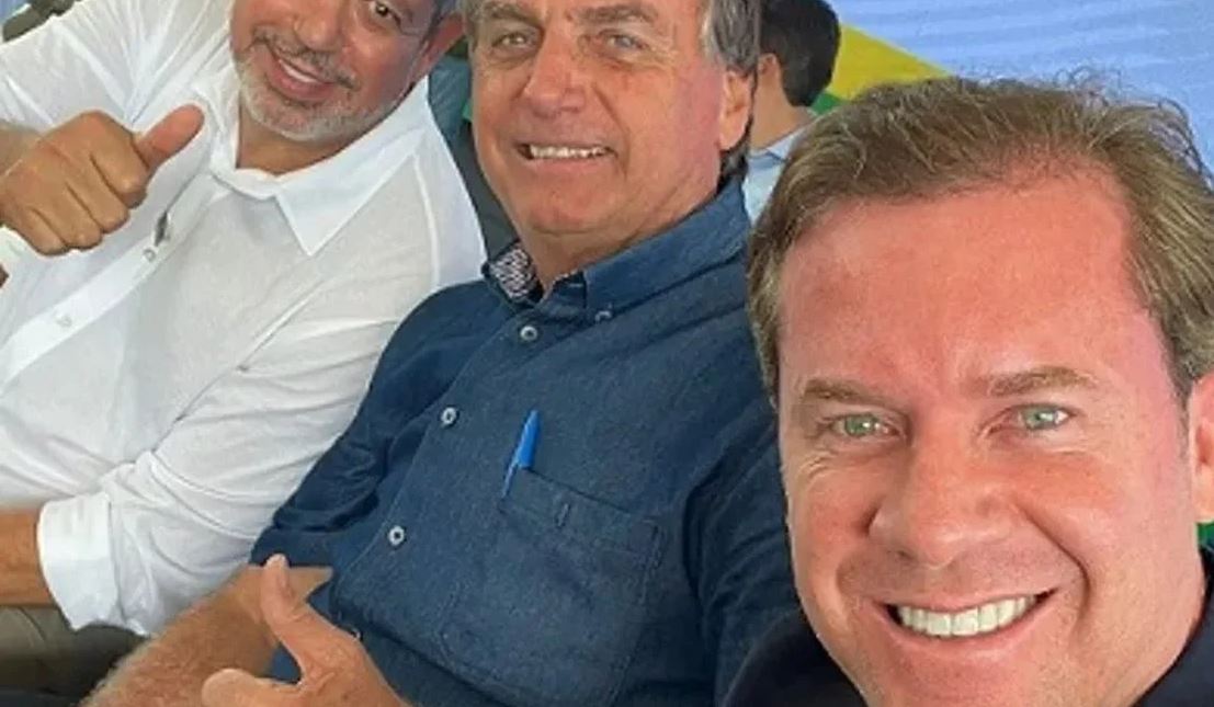 Bolsonaro e Marx Beltrão - Foto: Reprodução