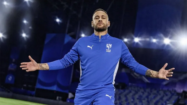 Neymar Jr. com a camisa do Al-Hilal - Foto: © IMAGO / ZUMA Press Wire