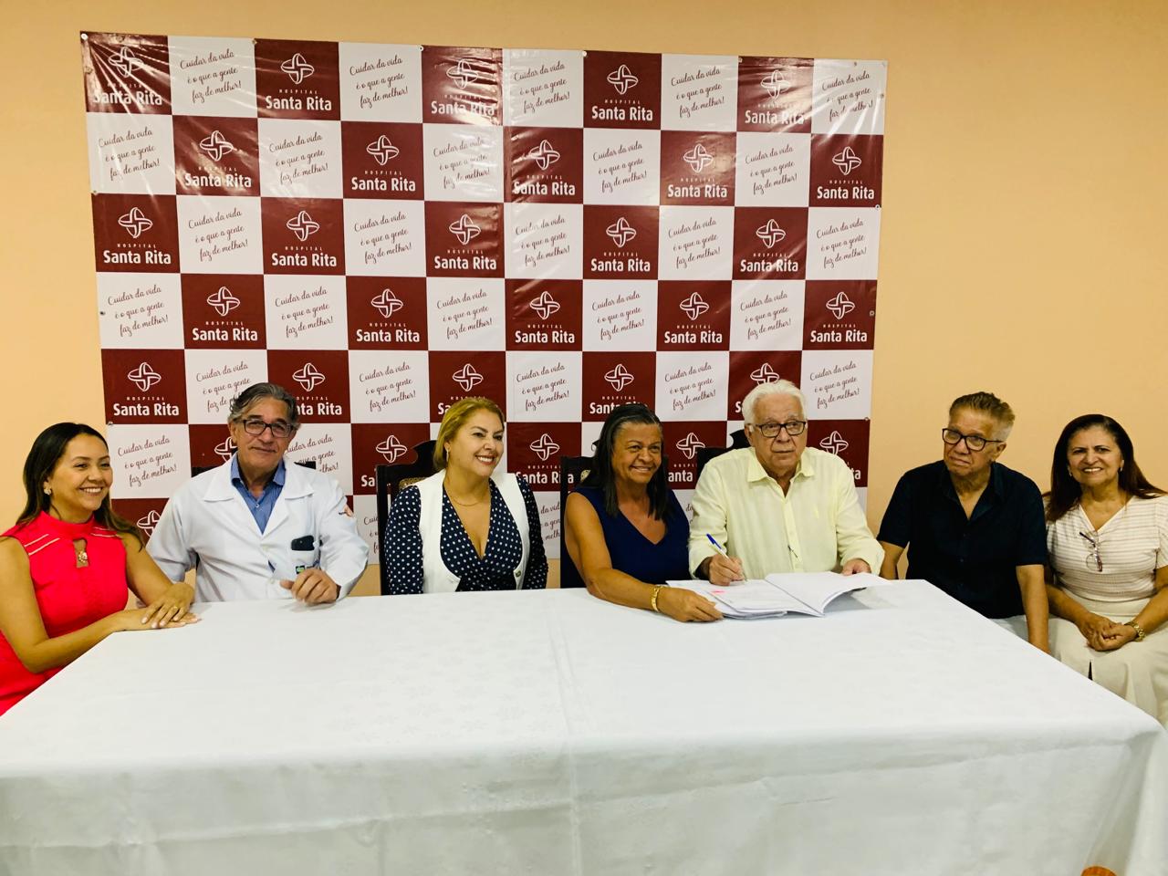 Hospital Santa Rita recebe visita de prefeita e reafirma parceria com o município