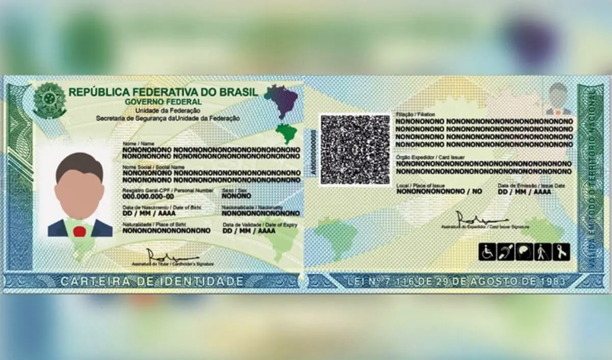 Nova identidade vem com o CPF e traz notificações sobre serviços públicos