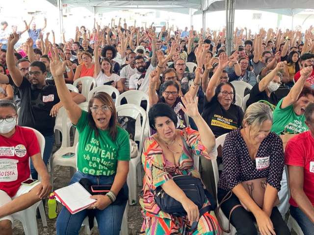 Sem avanços: rede estadual de Educação entra em greve a partir de quinta-feira (24)