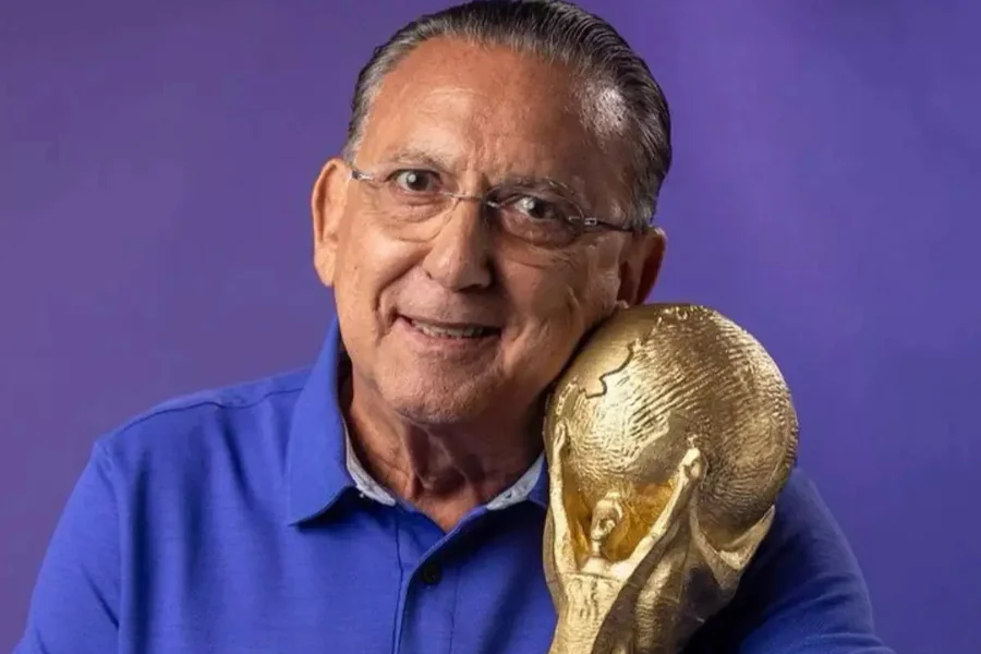 De olho na Copa, SBT escala Galvão Bueno para novo programa