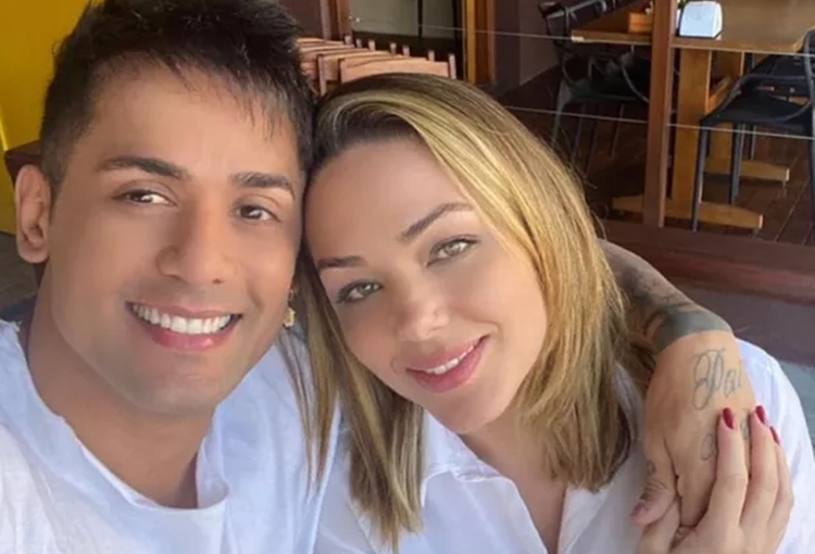 Tânia Mara e sertanejo Tiago terminam namoro