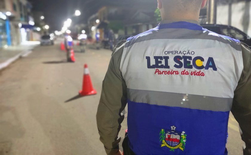 A Operação Lei Seca realizada na madrugada de sábado (20), resultou na prisão de 02 motoristas embriagados em Alagoas. - Foto: 10° BPM