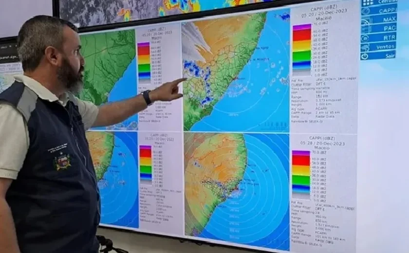 Semarh alerta para ocorrências de chuvas até esta sexta-feira